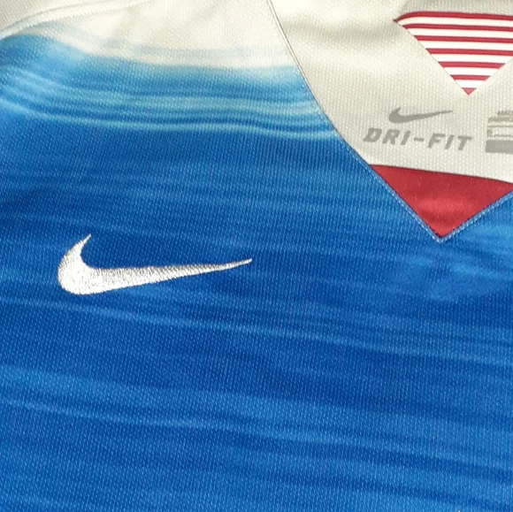 2015 Nike USA Womens Soccer Authentic Jersey US Olympics Olympic Games Vintage - Picture 4 of 9